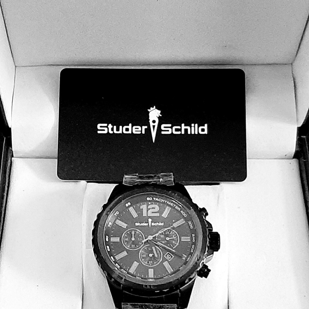Studer Schild Chronograph Mens Watch